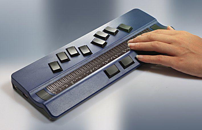 Active Braille 40 in Verwendung