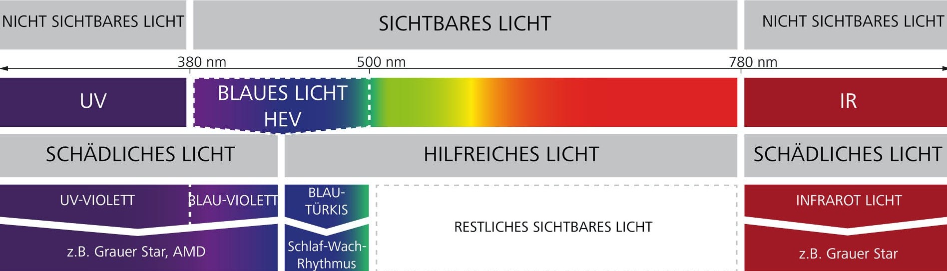 Sichtbares und Nichtsichtbares Licht Copyright ZEISS