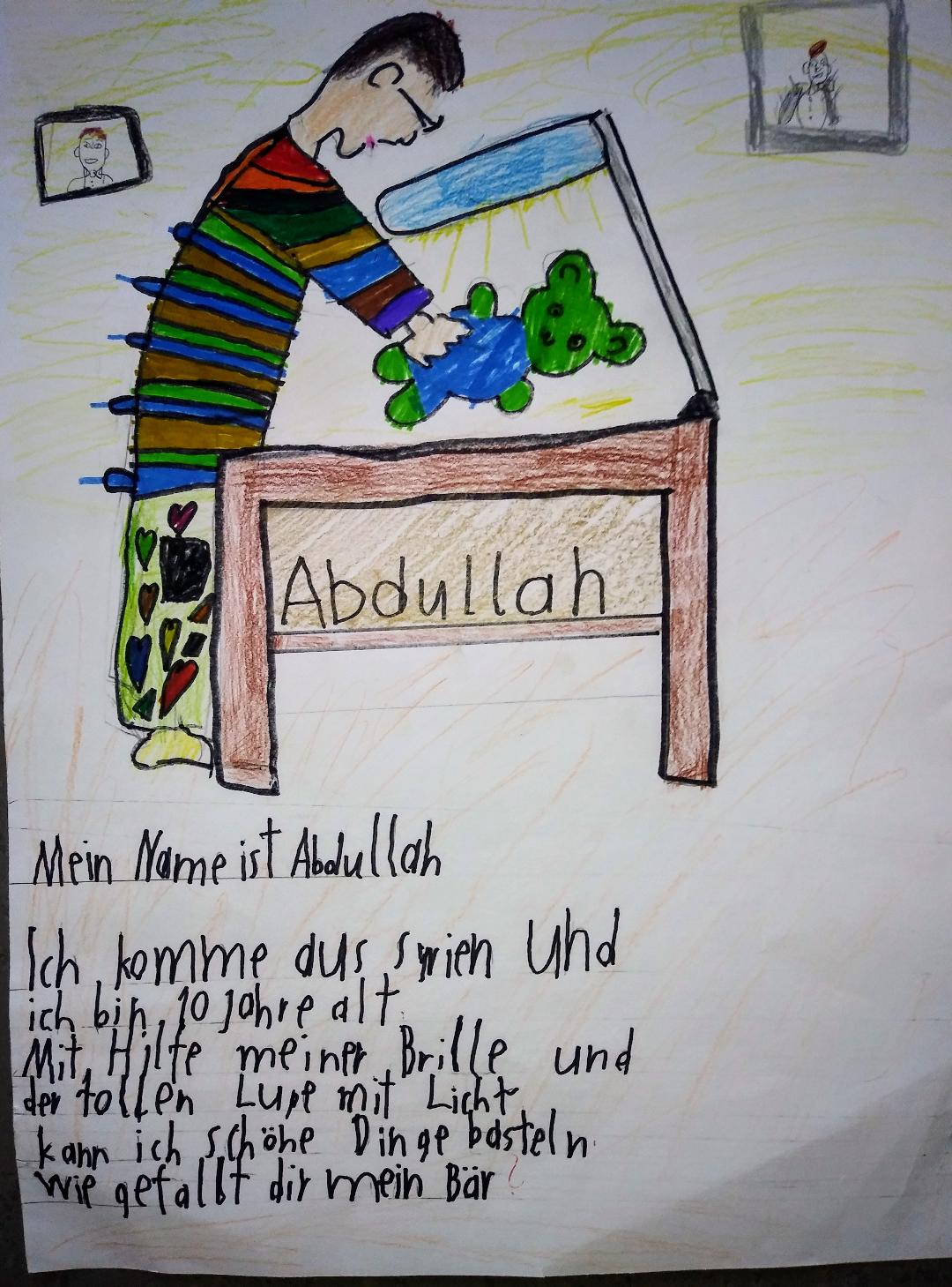 Zeichnung von Abdullah