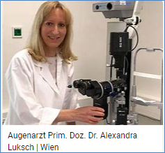 Augenarzt Prim. Doz. Dr. Alexandra Luksch - Wien