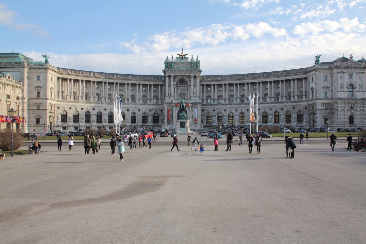 Simulationsgrundbild die Hofburg