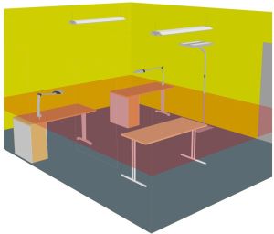 Produktfoto Lichtplannung 3D Raumbild