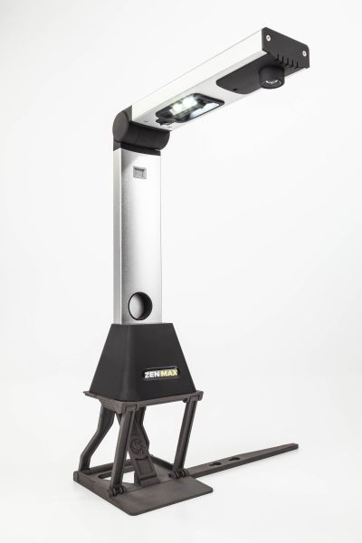 Produktfoto ZEN MAX camera image on stand and with guide_web