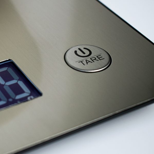 Ikonn-Küchenwaage vergrößtere Ansicht mit Button
