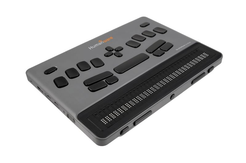 BrailleNote evolve schräge Seitenansicht